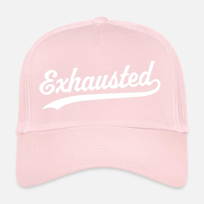 Exhausted Trucker Cap