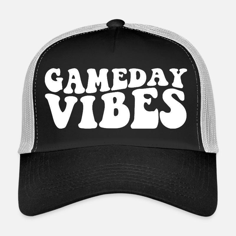 Style enthousiaste de l’ambiance du jour de match Casquette trucker 