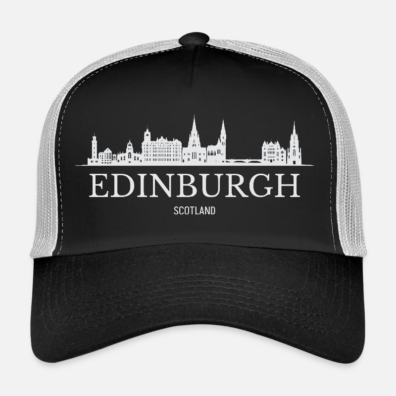 Silhouette d’Édimbourg, Édimbourg, Écosse Casquette trucker 
