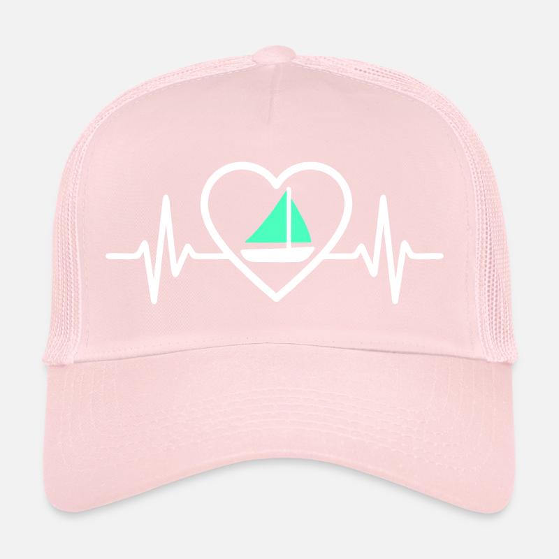 Cœur Voile – Passion Bateau Trucker Cap