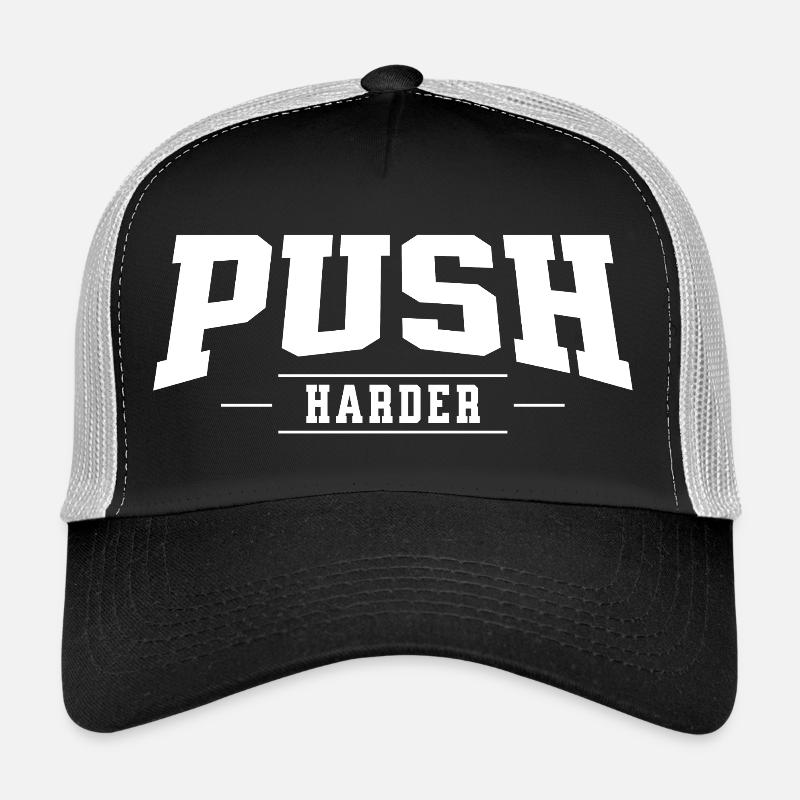 Poussez plus fort Casquette trucker 