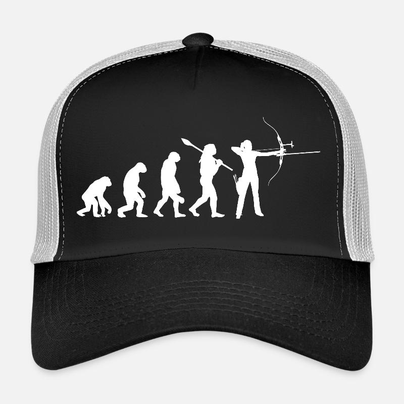 Évolution du tir à l’arc Femme Arch Hunter Sport Gift Casquette trucker 