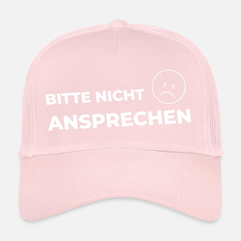 Please do not talk to them Trucker Cap