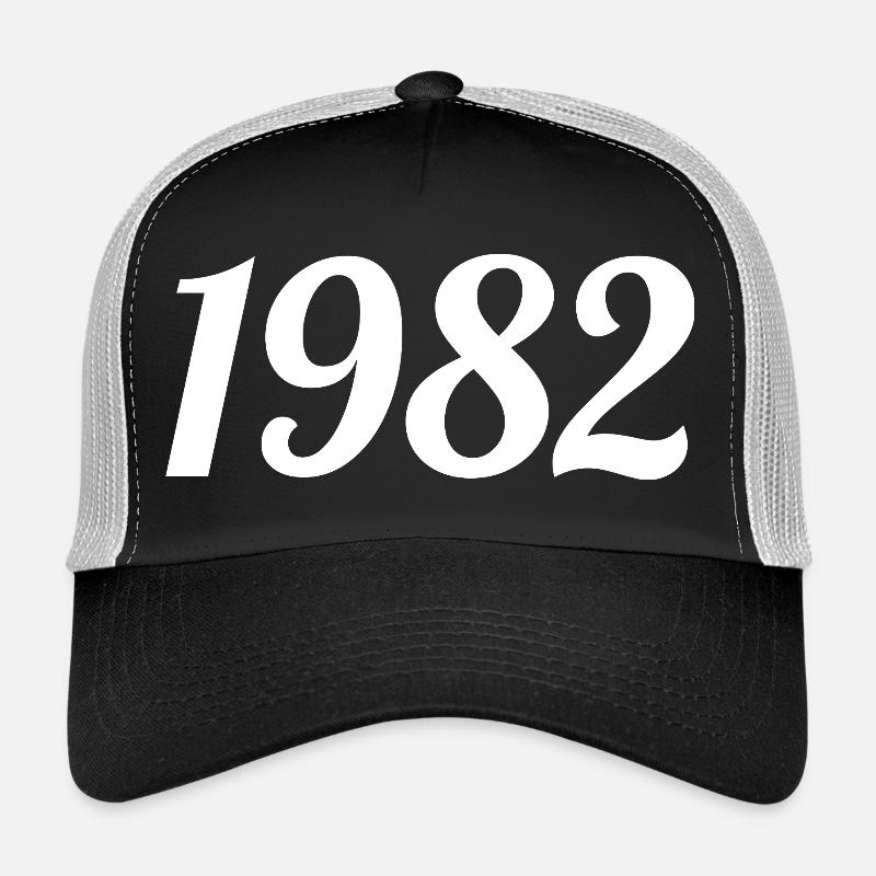 1982 Vintage 1982 Retro Birthday 1982 Gift Trucker Cap