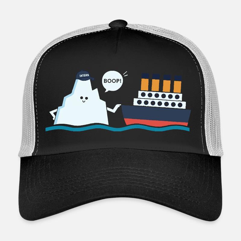 Titanic Funny Titanic und Ic-eberg Boop-Parodie Trucker Cap