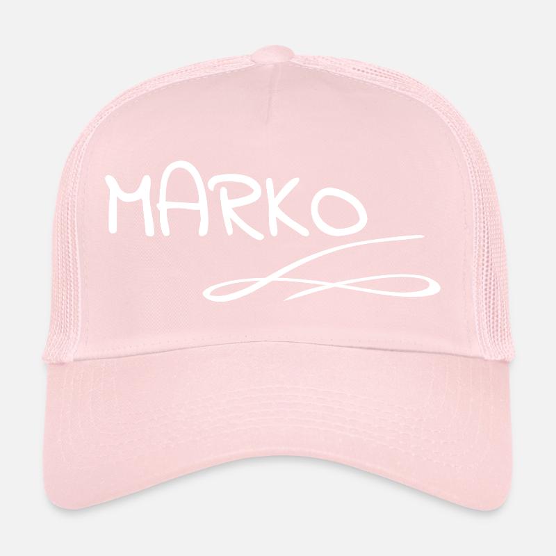 Nom : Marko Casquette trucker 