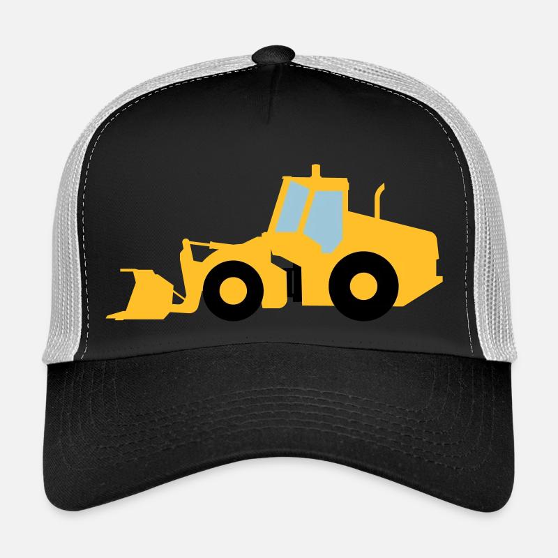Radlader - Trucker Cap - Schwarz/Steingrau