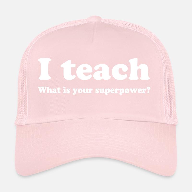 professeur Casquette trucker 