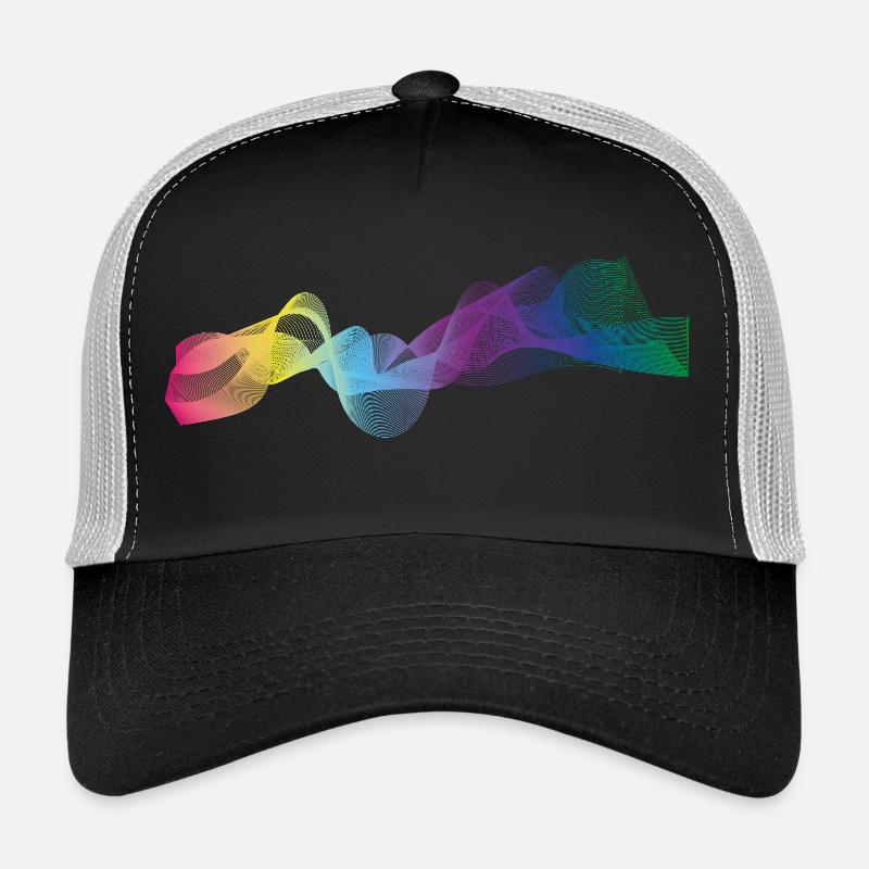 Colors wave Trucker Cap