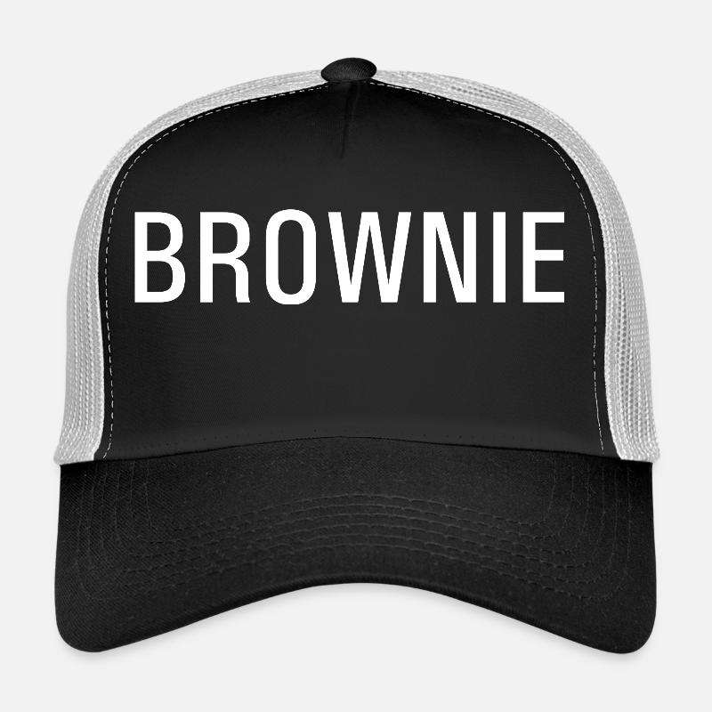 Brownie - Trucker Cap - black/stone grey