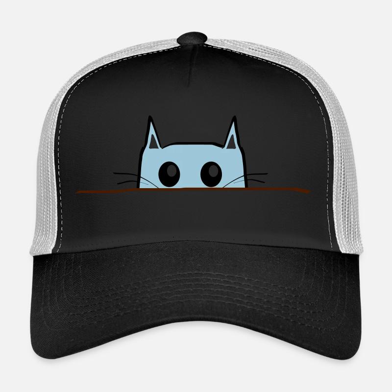 Table de BD chat Casquette trucker 