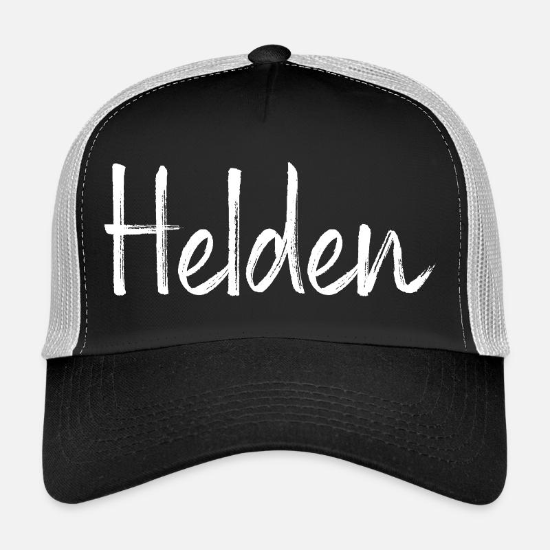 Helden Held Heldin Sieger Gewinner Trucker Cap