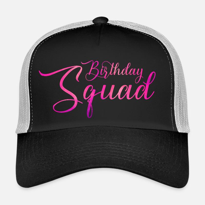 Birthday Squad Trucker Cap