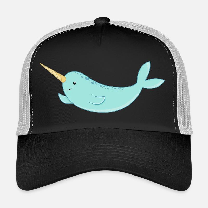 Narwal - Trucker Cap - Schwarz/Steingrau