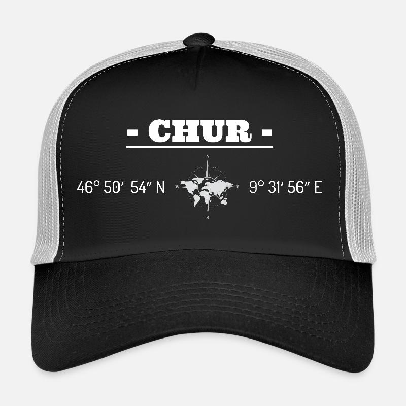 Coordonnées : Coire, Grisons Casquette trucker 