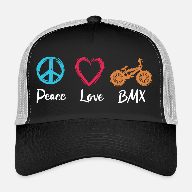 Frieden Liebe BMX Trucker Cap