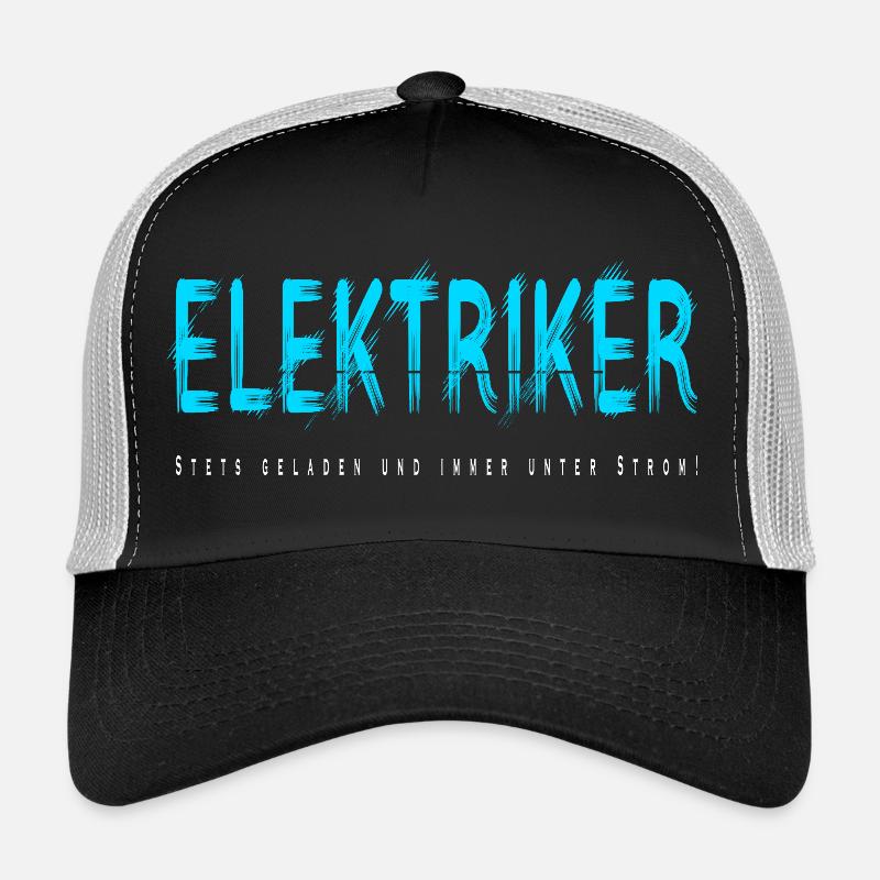 Elektriker Handwerker Design Trucker Cap