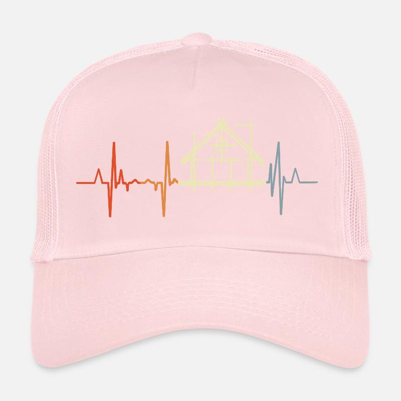 Architecte Cardiogram Look Rétro Casquette trucker 