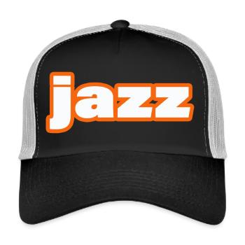 JAZZ - Trucker Cap - Schwarz/Steingrau - Vorne