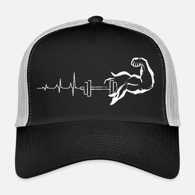 Flex Heartbeat Barbell Trucker Cap