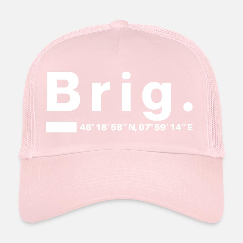 Brig Coordinates Valais Valais Valaisin Briger Trucker Cap