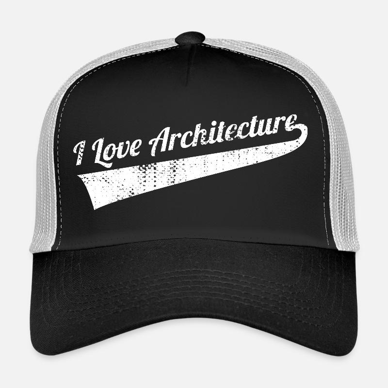 L’amour de l’architecture Casquette trucker 