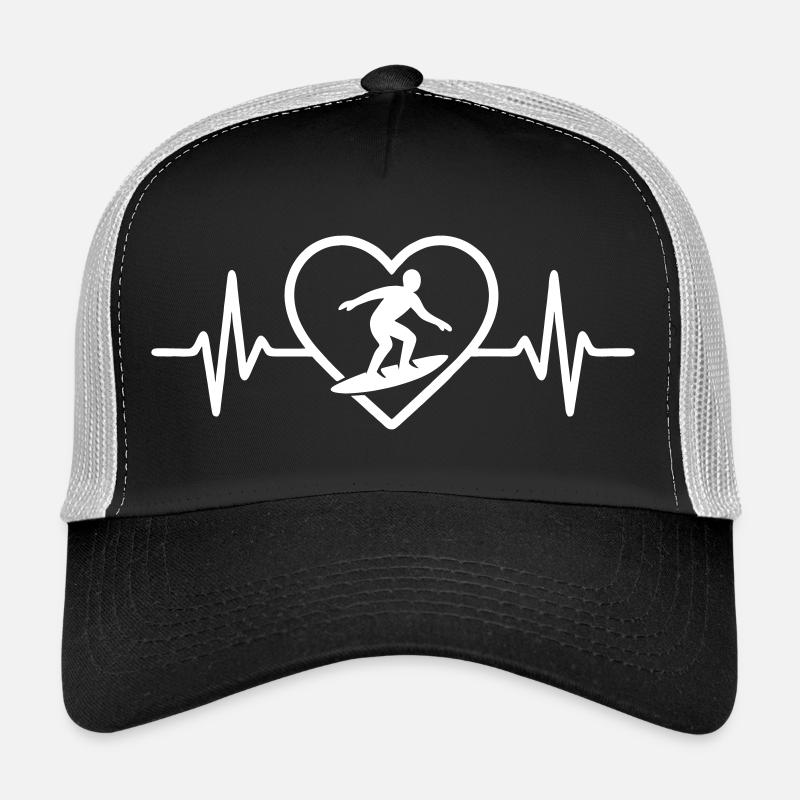 Surf Cœur Casquette trucker 