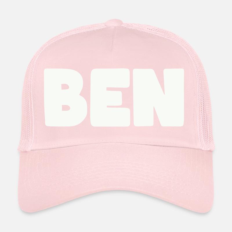 Nom Ben Casquette trucker 