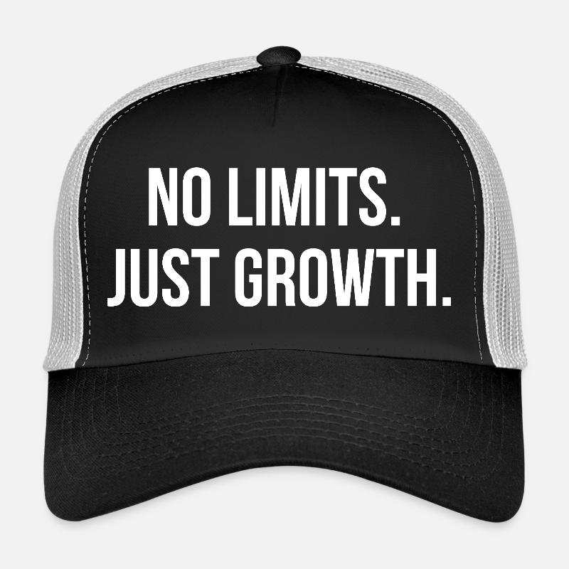NO LIMITS. JUST GROWTH. | Greyline Official Trucker Cap