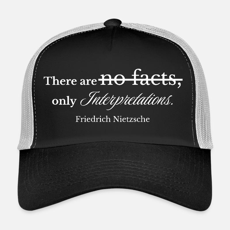 Interpretationen über Fakten - Vintage Script Trucker Cap