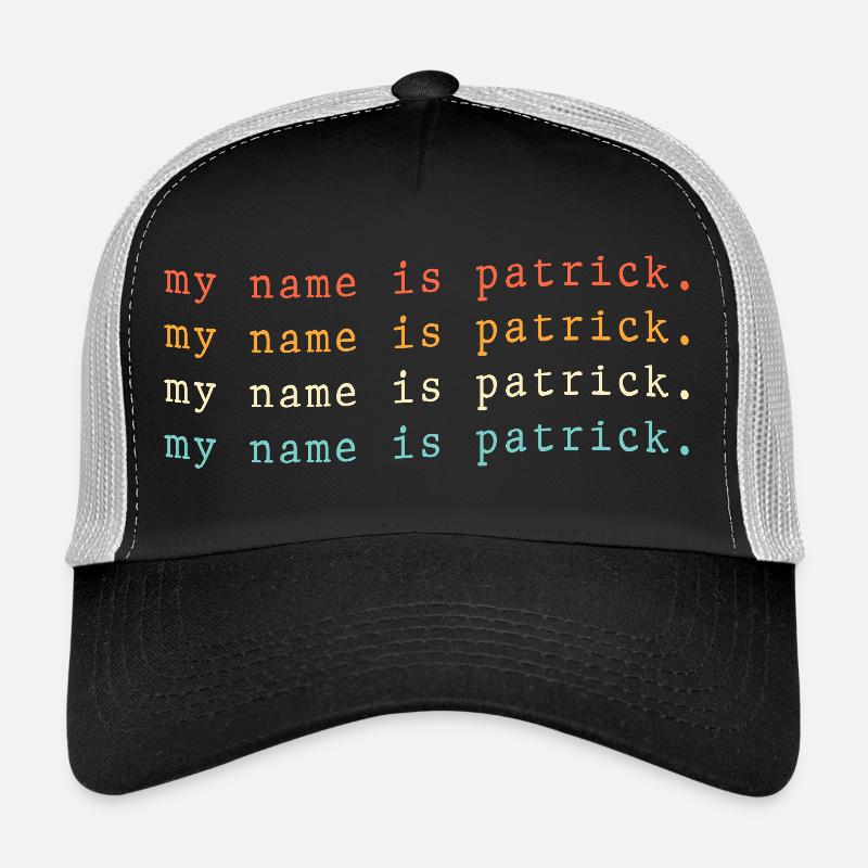 My name is Patrick Trucker Cap