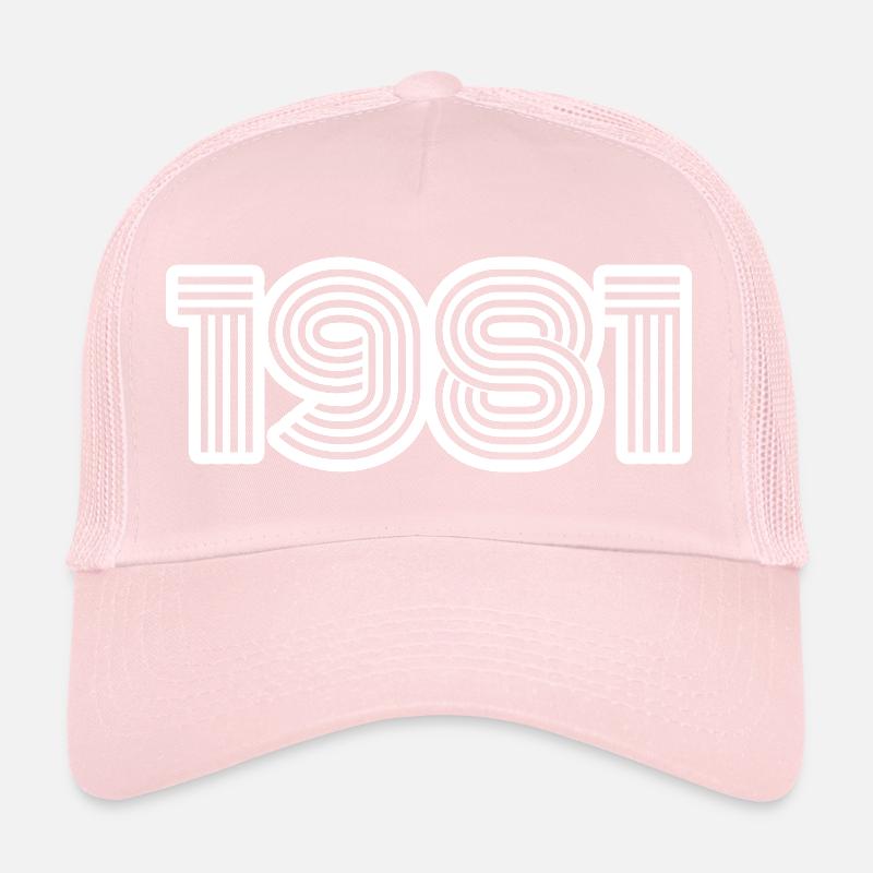 Né en 1981 Casquette trucker 