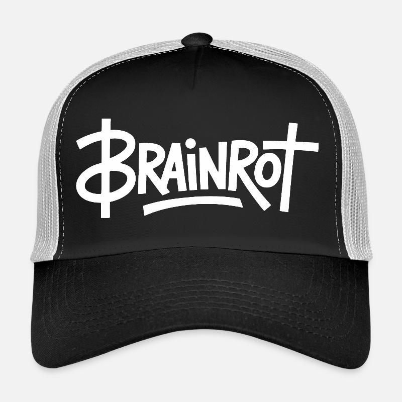 Brainrot - Mèmes Drôles de la Gen Alpha Casquette trucker 