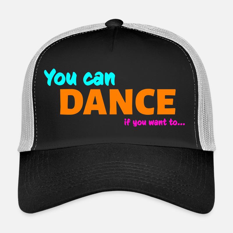 You can dance - Trucker Cap - black/stone grey