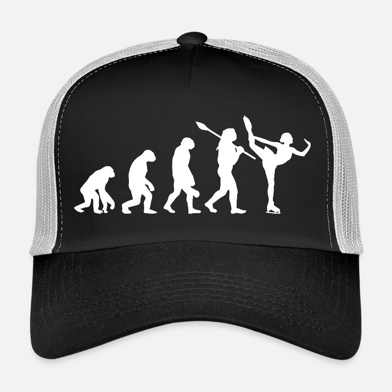 Entwicklung des Mannes, Eiskunstlauf-Mädchen, Eislauf-Mädchen Trucker Cap