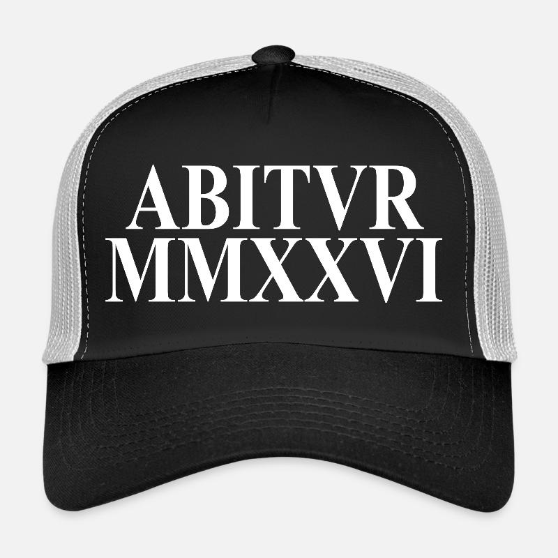 Abitur 2026 - Abitur - Chiffres romains - Latin Casquette trucker 