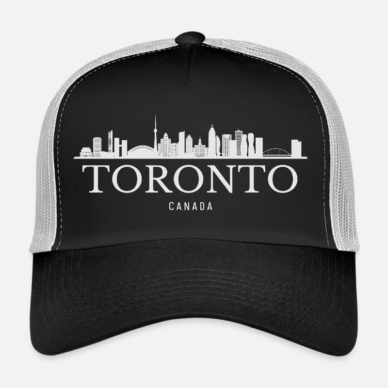 Toronto Skyline, Toronto Canada Casquette trucker 