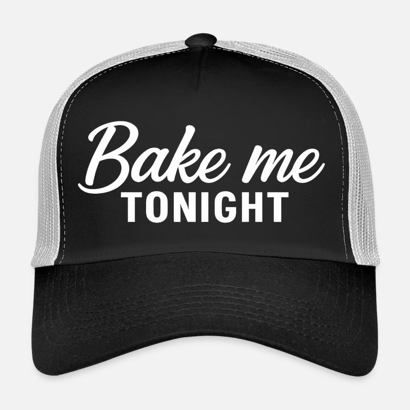 Cuis-moi ce soir - Casquette trucker  - noir/gris pierre