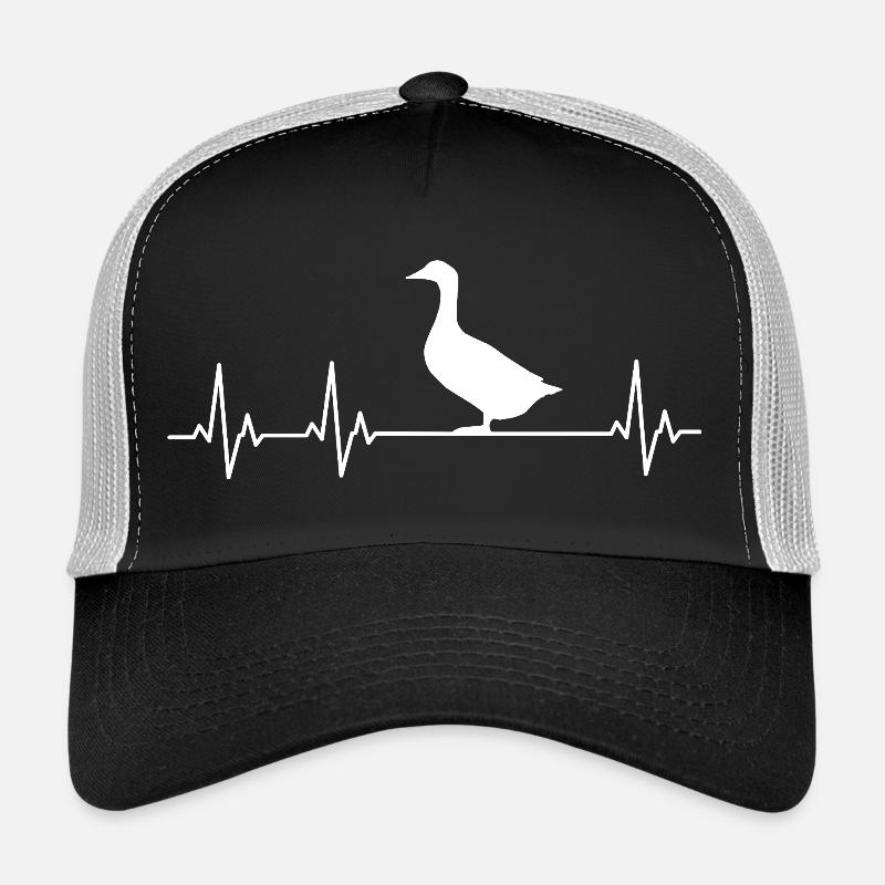 Duck - Ducks - Duck Breeder - Love Trucker Cap