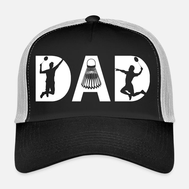 Papa du badminton Casquette trucker 