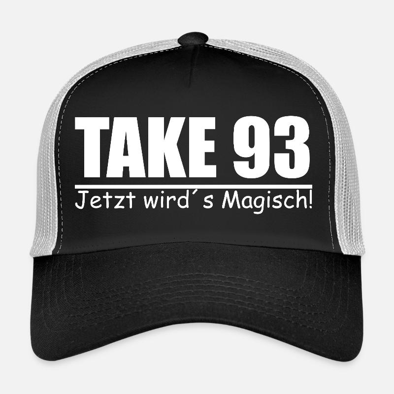 Take 93 Jetzt wird´s Magisch! - Trucker Cap - Schwarz/Steingrau