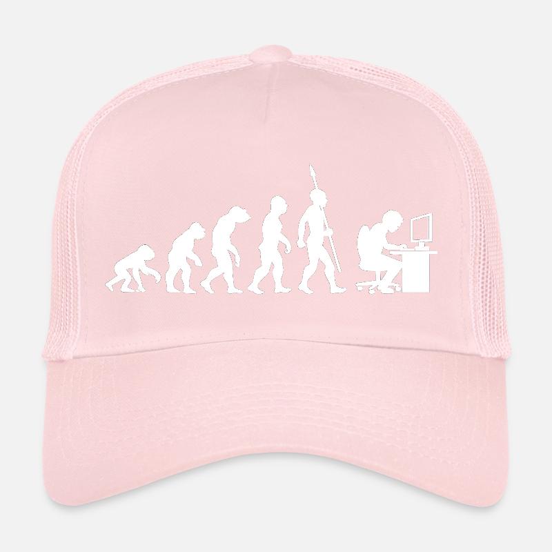 Informatique PC Evolution Programmeur Informatien Casquette trucker 
