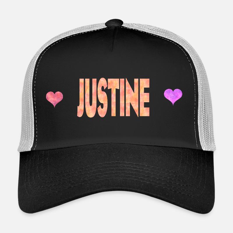 Justine Casquette trucker 
