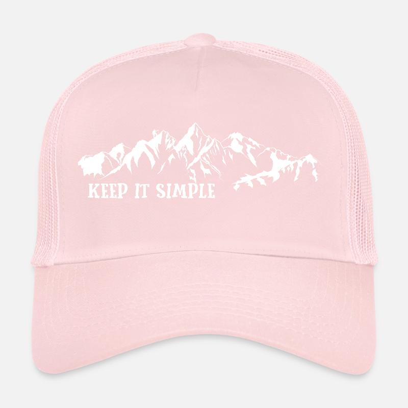 keep it simple Berge Wandern Trucker Cap