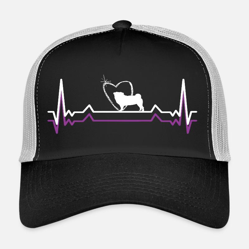 Mops Liebe Trucker Cap