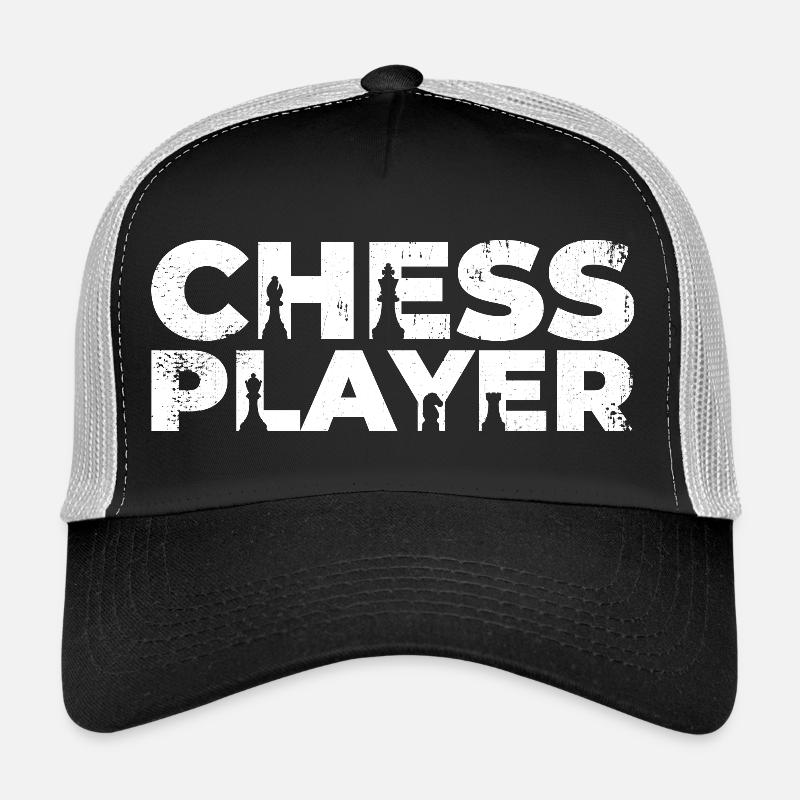 Lustiger Schachspieler Trucker Cap
