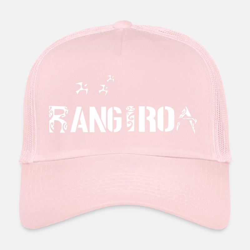 RANGIROA (Blanc) Casquette trucker 