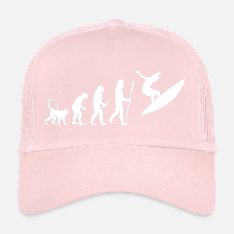 Evolution of surfing Trucker Cap