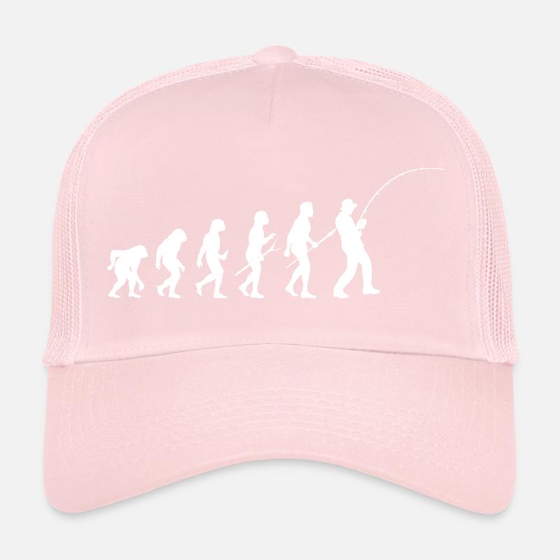 Silhouette du pêcheur Evolution Casquette trucker 