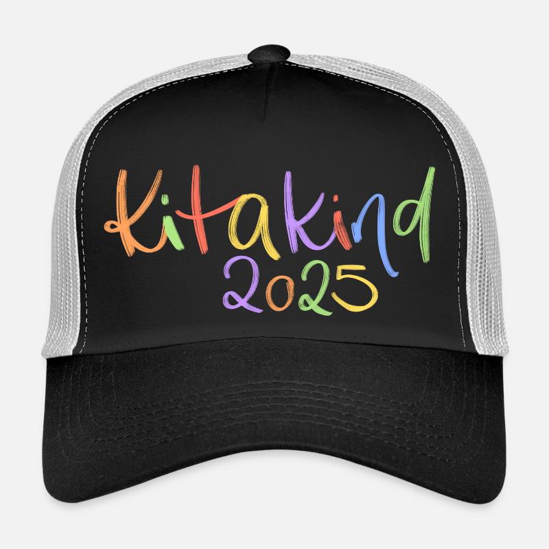 Kitakind 2025 - Trucker Cap - Schwarz/Steingrau